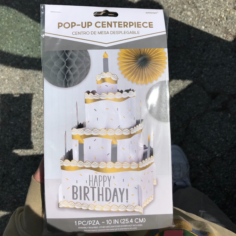 Party City Birthday decor